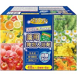 Amazon | 薬用入浴剤 バスリフレ 5種類の香り アソート 500袋セット